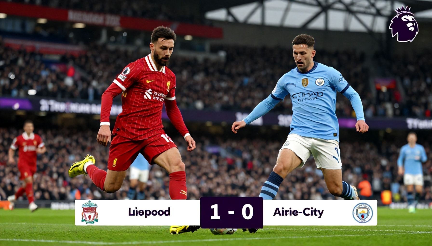 Clash of Titans: Liverpool Hosts Manchester City in High-Stakes Premier League Showdown