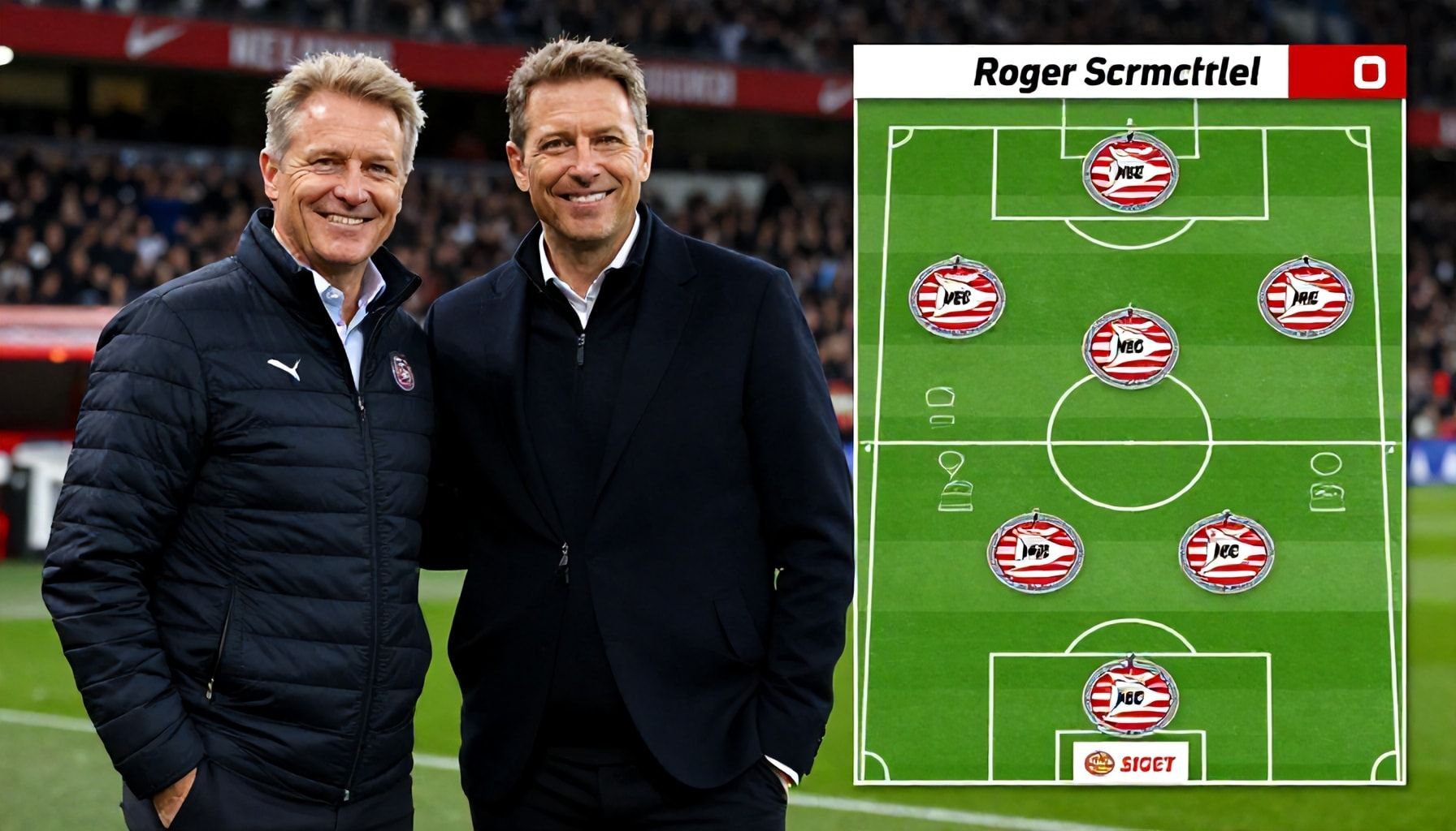 Coach Roger Schmidt Names Strong PSV Squad for NEC Showdown