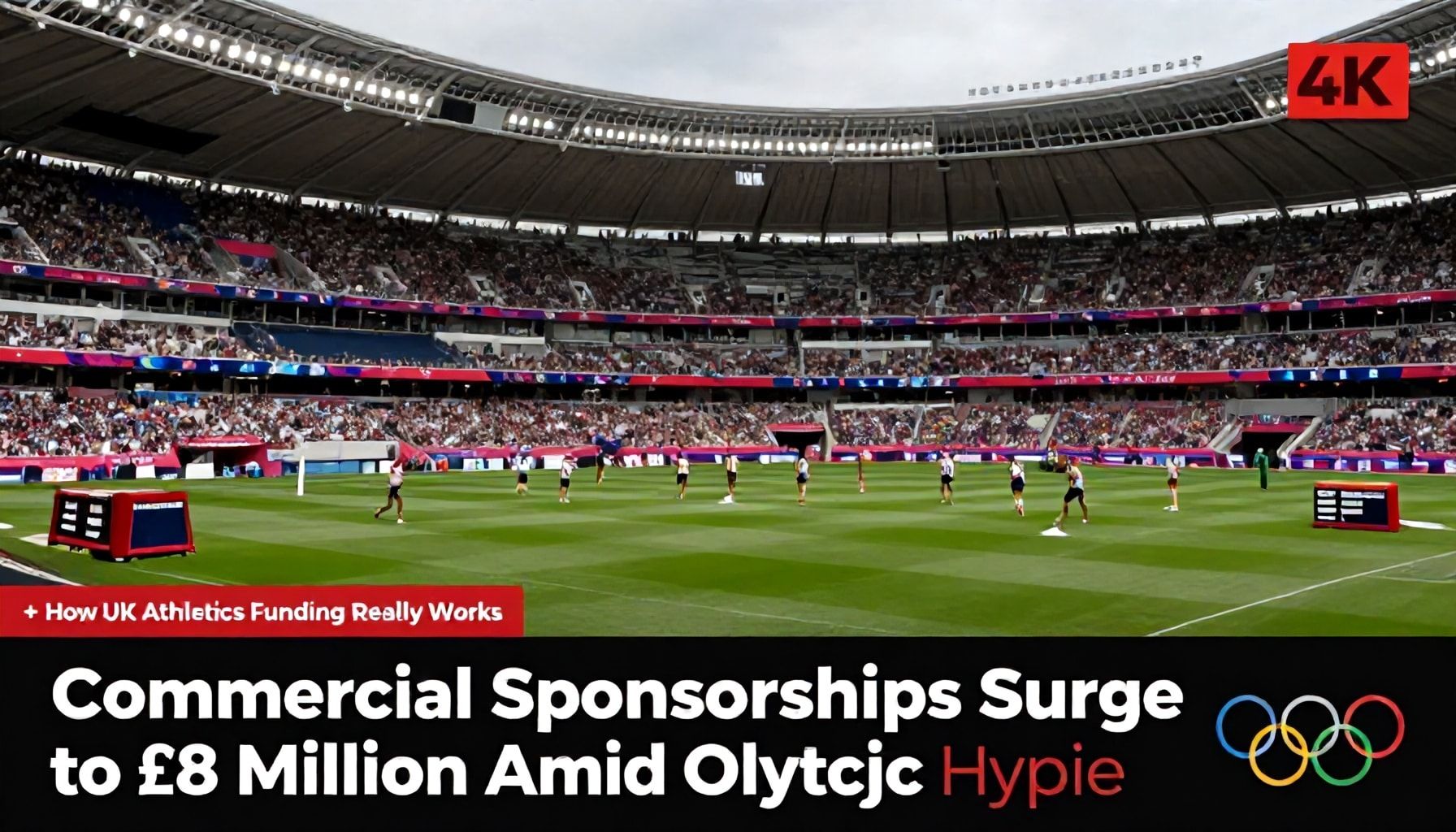 Commercial Sponsorships Surge to £8 Million Amid Olympic Hype