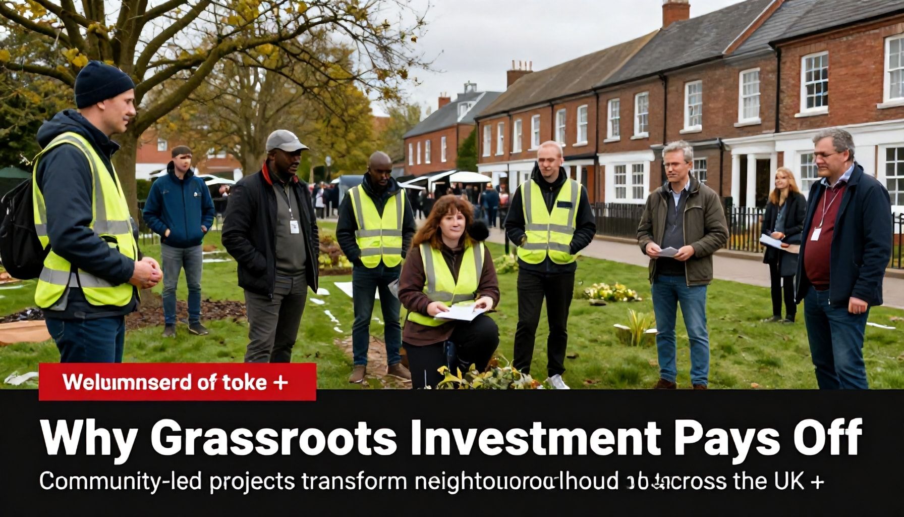 Community-led projects transform neighbourhoods across the UK