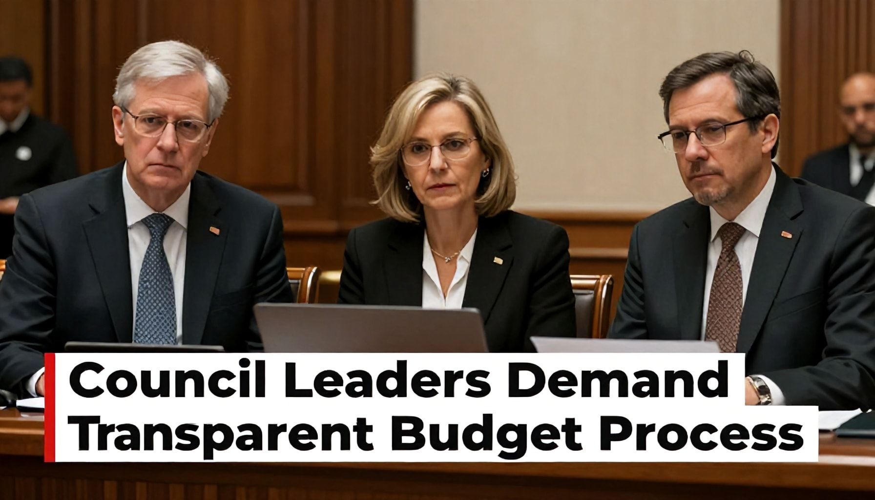 Council Leaders Demand Transparent Budget Process