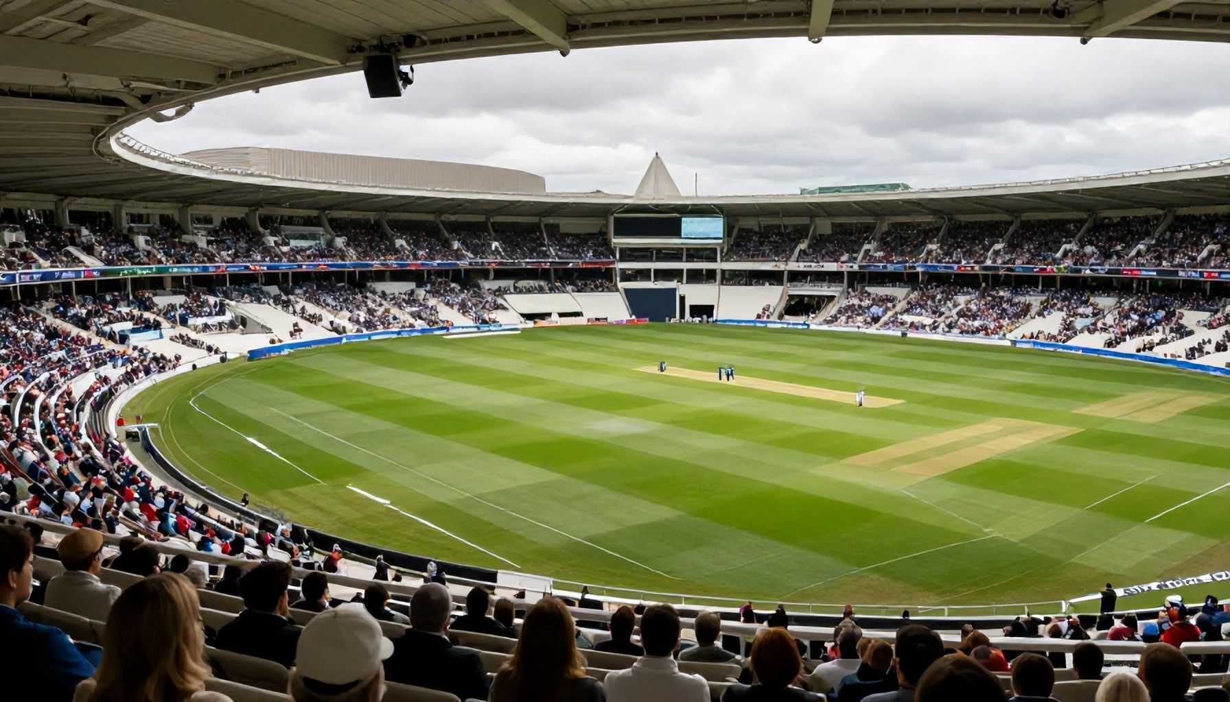 County Cricket Grounds Feel the Void of Missing Fans