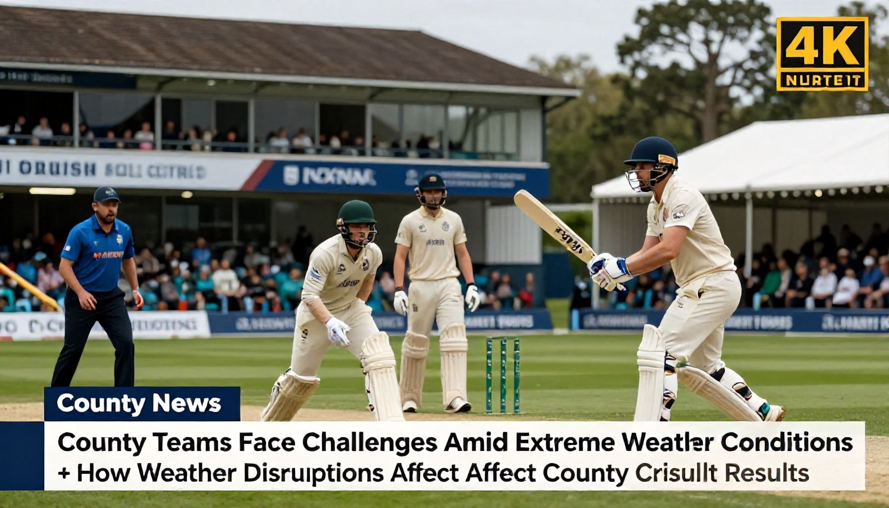 County Teams Face Challenges Amid Extreme Weather Conditions