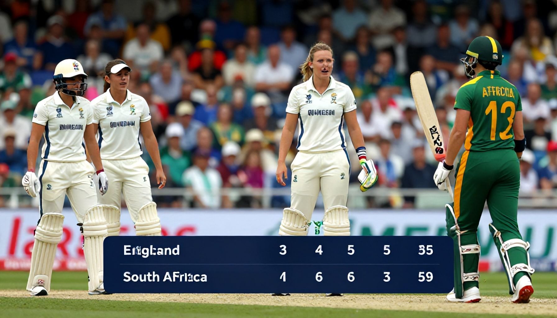Cricket Fans Witness England Women's Dominant Performance Against South Africa