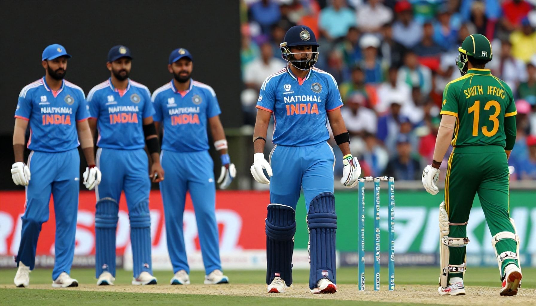 Crucial Cricket Clash: India Takes on South Africa