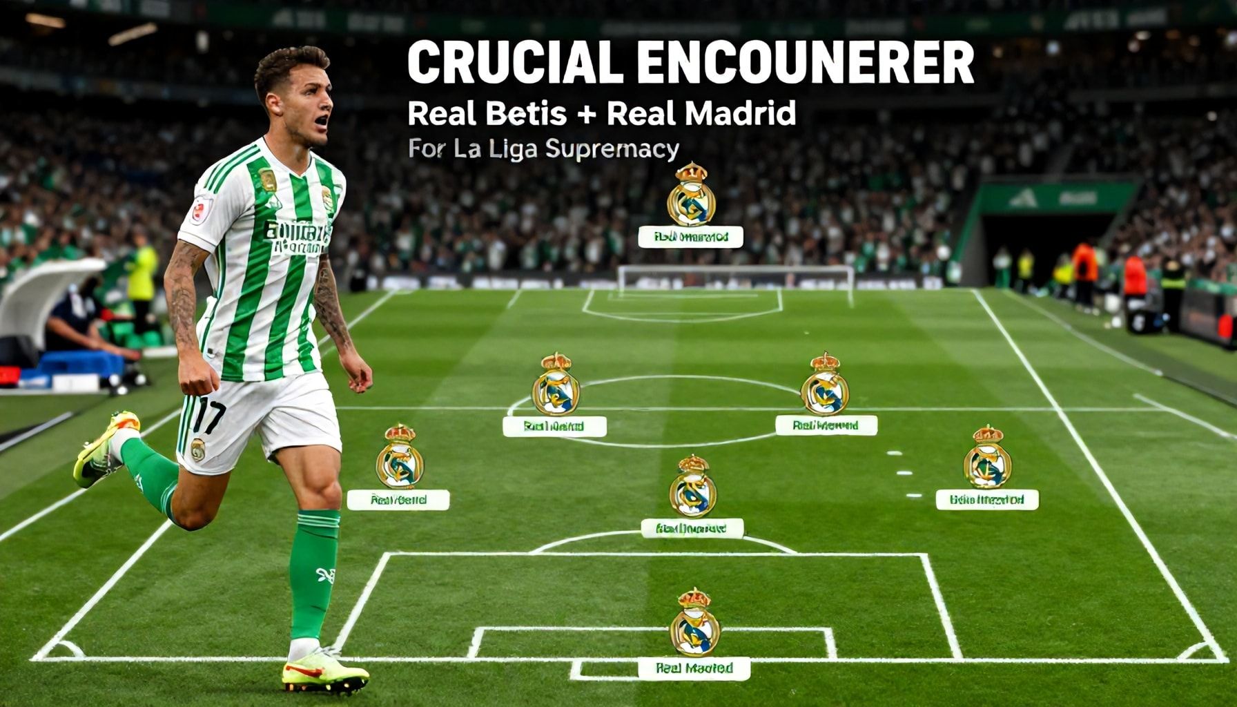 Crucial Encounter: Real Betis and Real Madrid Battle for La Liga Supremacy