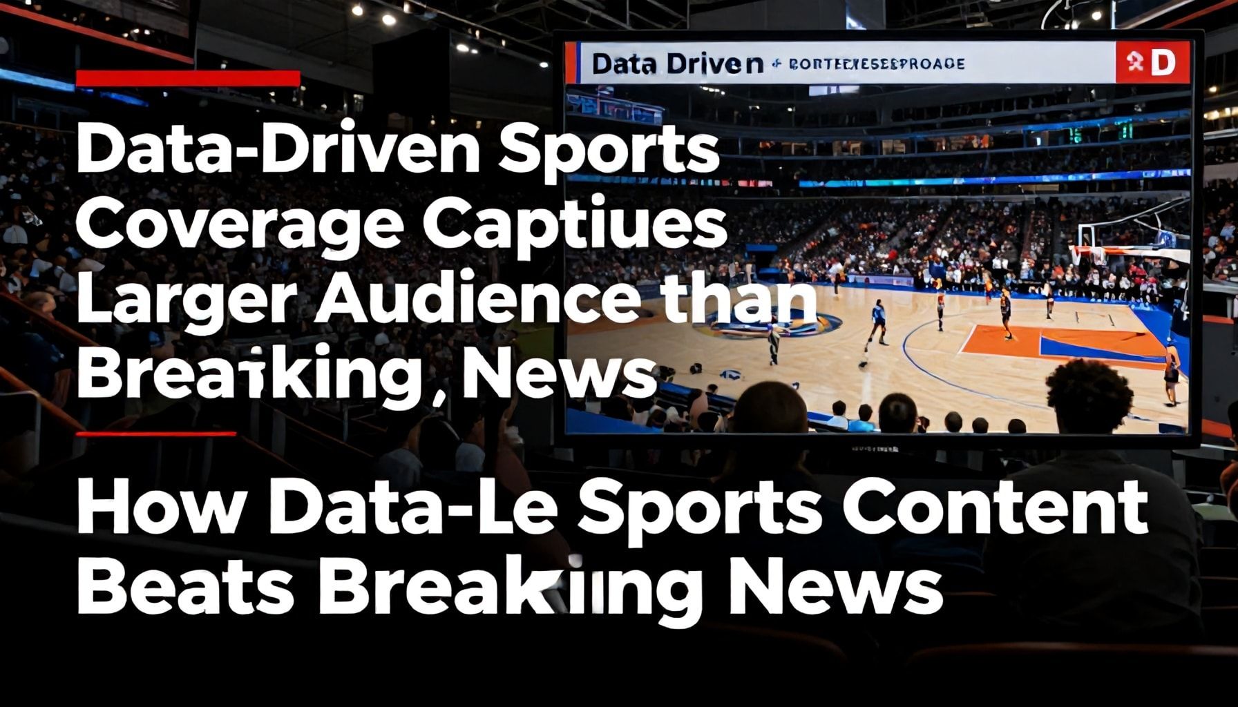 Data-Driven Sports Coverage Captures Larger Audience Than Breaking News