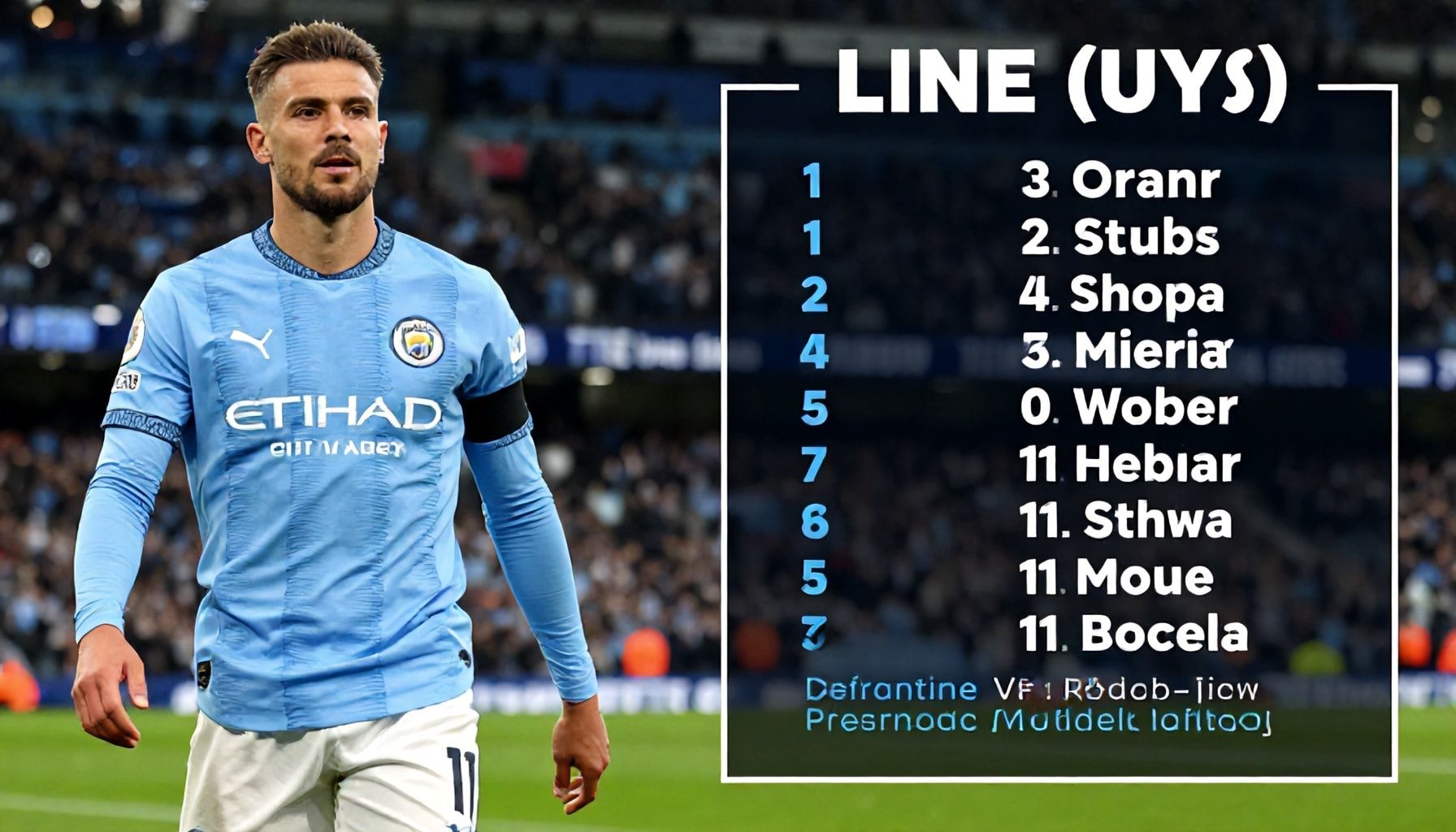 Defensive reshuffle for City as Laporte returns to starting lineup