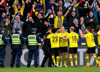 Borussia Dortmund Fans Clash with Police After Champions League Exit
