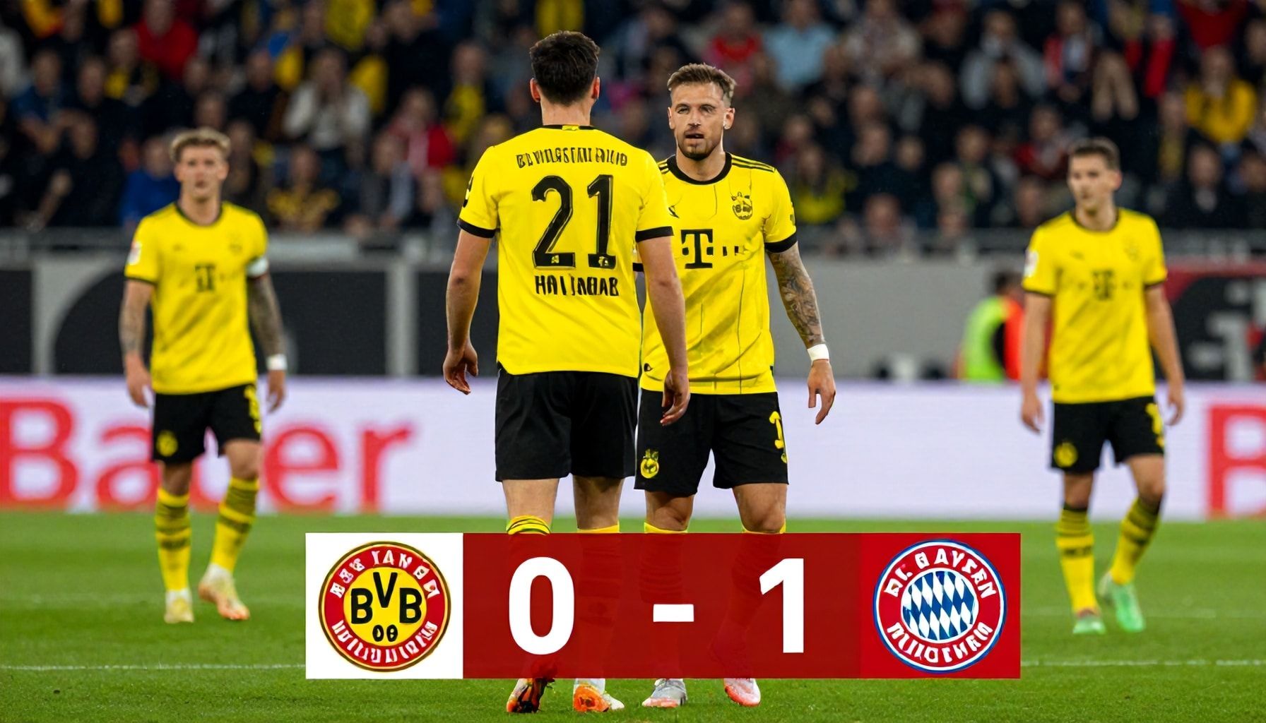Dortmund's Dominance Ends as Bayern Munich Claims Thrilling Win