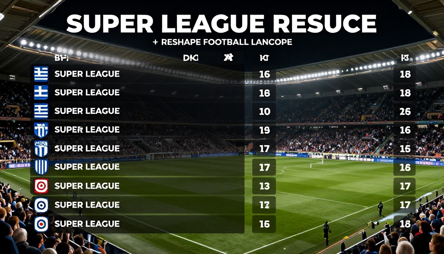 Dramatic Weekend Results Reshape Greek Football Landscape