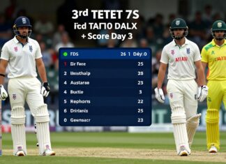 England vs Australia: Live Cricket Scorecard, 3rd Test Day 3