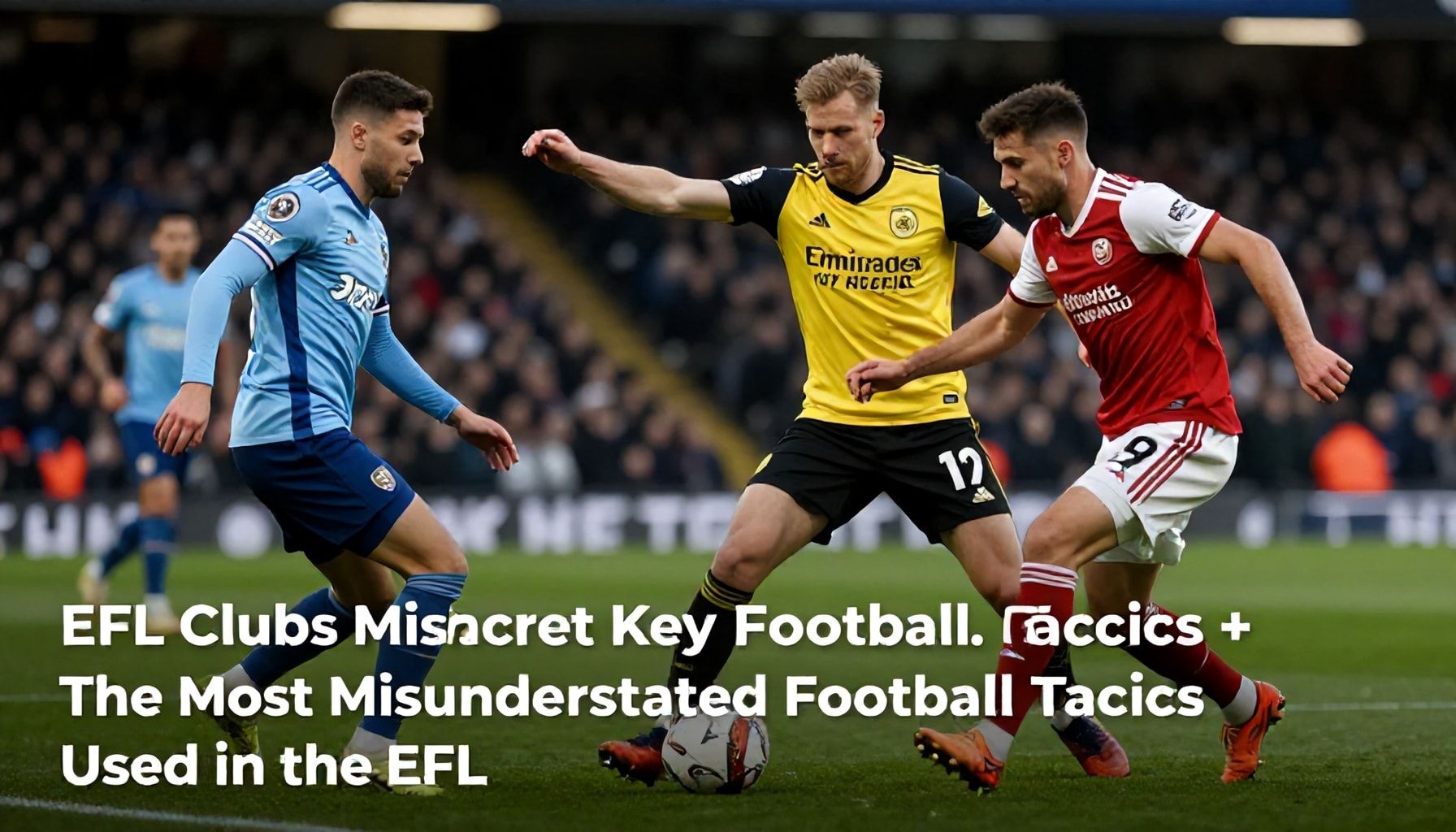 EFL Clubs Misinterpret Key Football Tactics