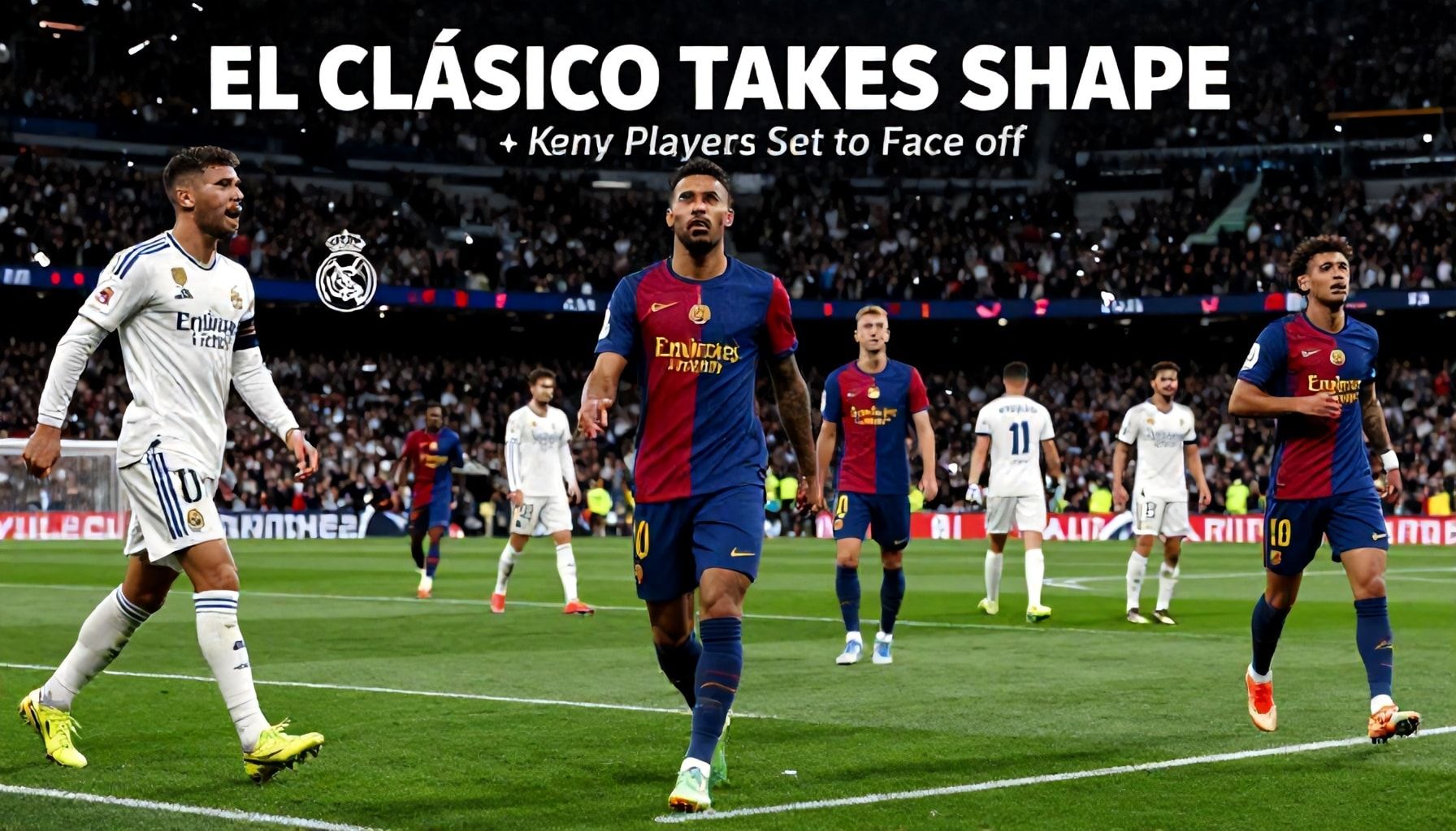 El Clásico Takes Shape: Key Players Set to Face Off