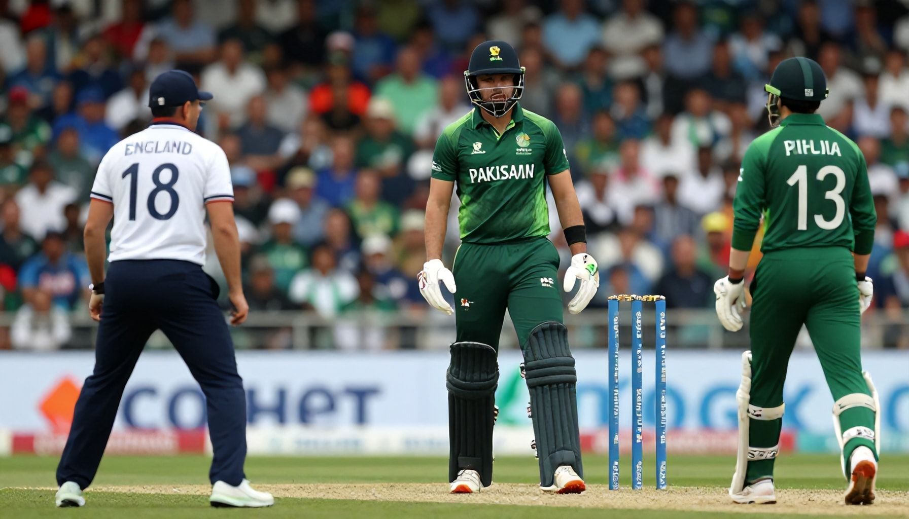 England and Pakistan Lock Horns in Vital Cricket Showdown
