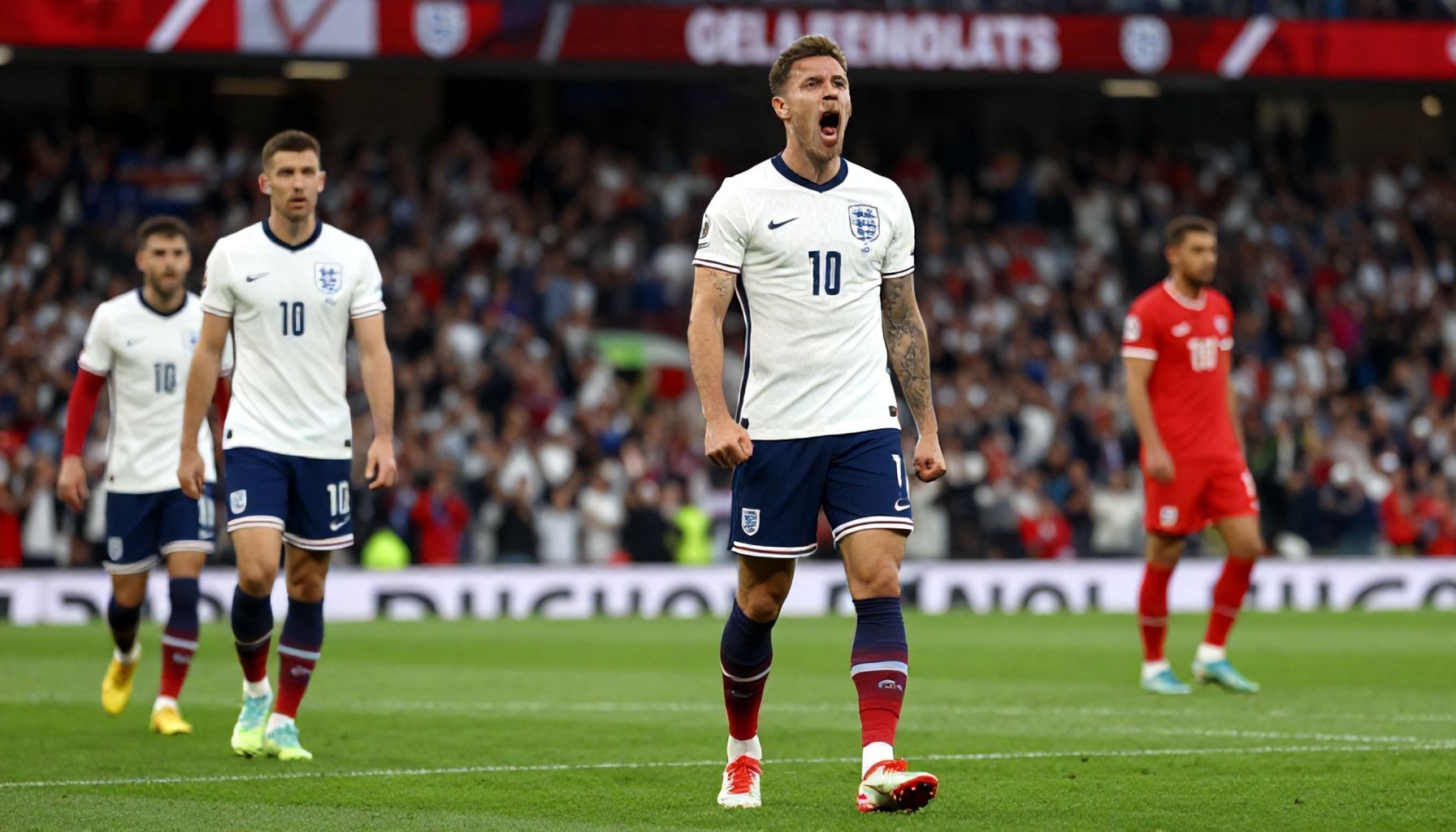 England Scores Decisive Goals in Quarter-Final Victory
