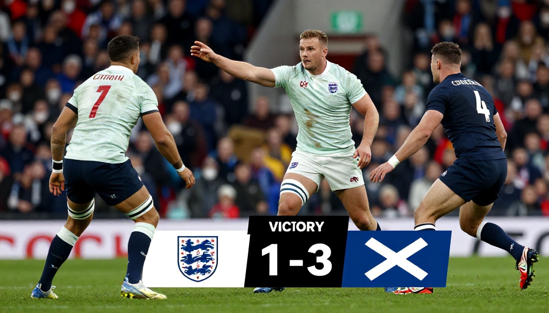 England Secures Hard-Fought Victory Over Scotland in Calendars Clash