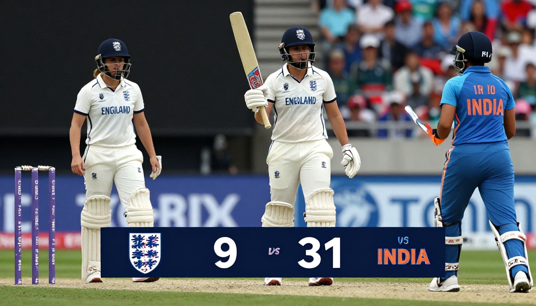 England Women Post Impressive Total in High-Scoring T20 Clash