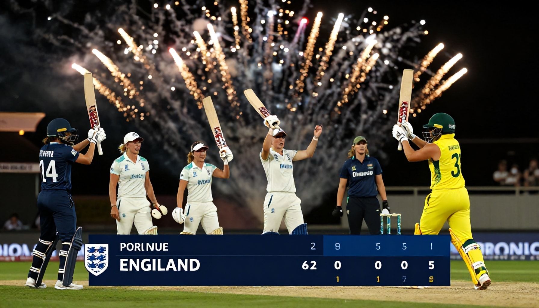 England Women's Batting Fireworks Set Up Thrilling T20 Win Over Australia