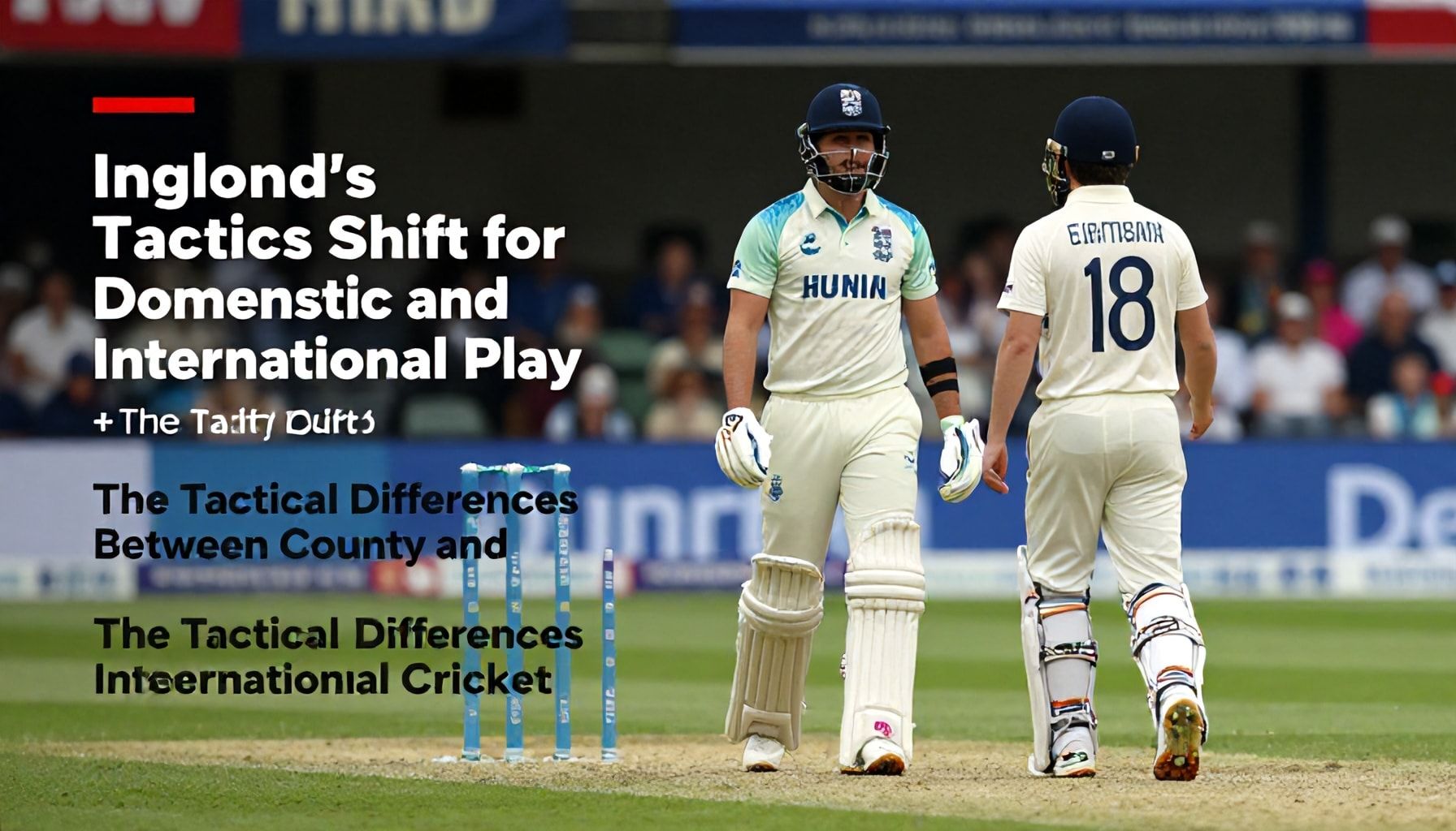 England's Cricket Tactics Shift for Domestic and International Play
