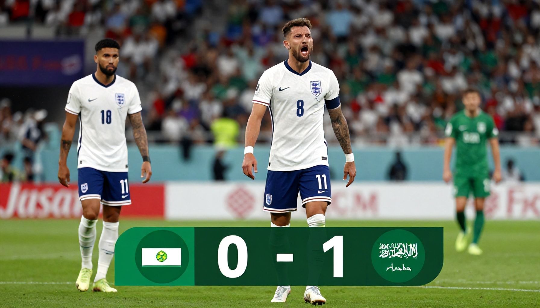 England's Late Strike Seals Hard-Fought Win Against Saudi Arabia