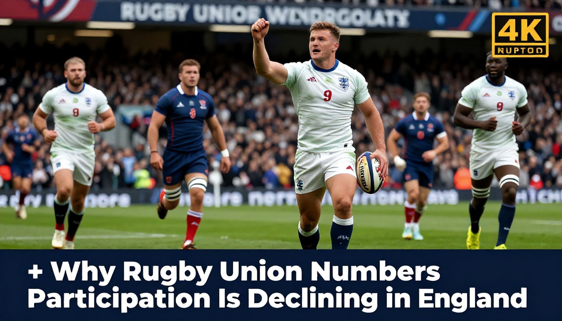 England's Rugby Union Numbers Drop Dramatically