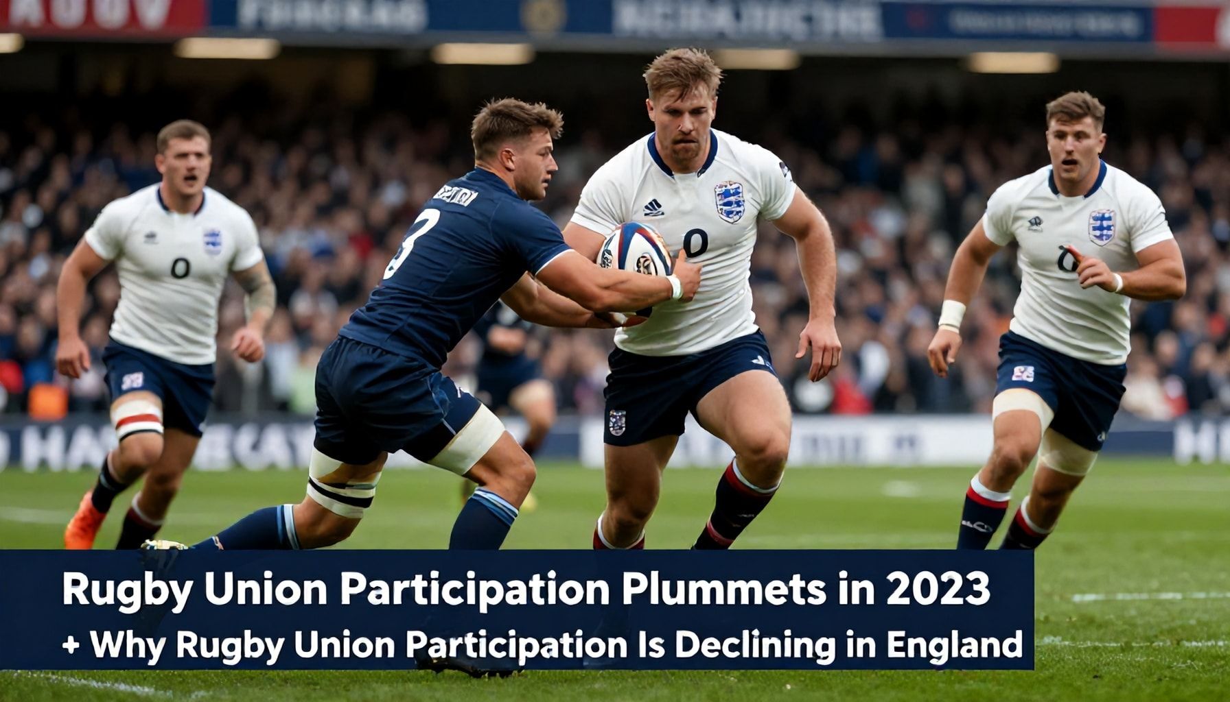 England's Rugby Union Participation Plummets in 2023