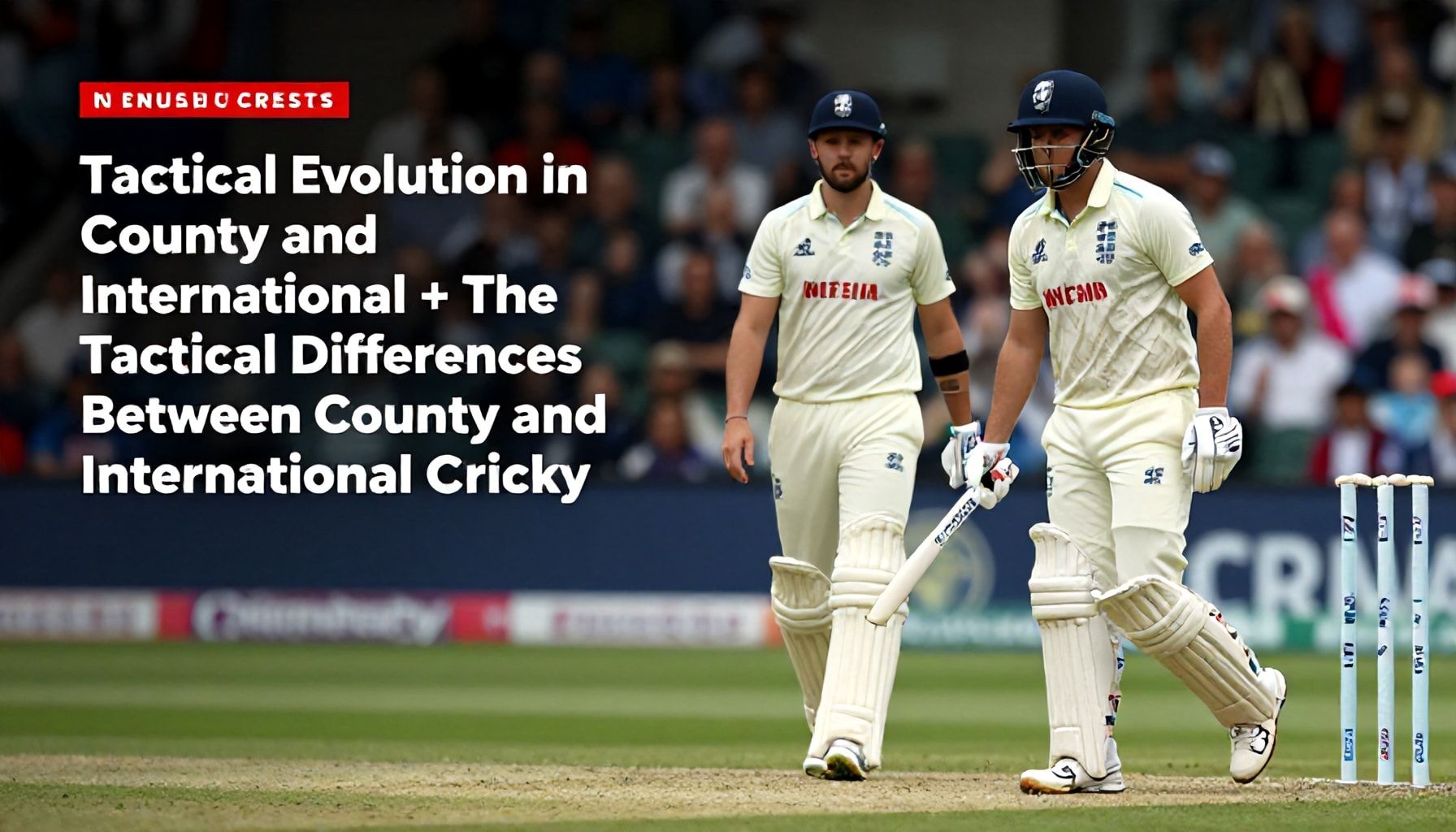 England's Tactical Evolution in County and International Cricket