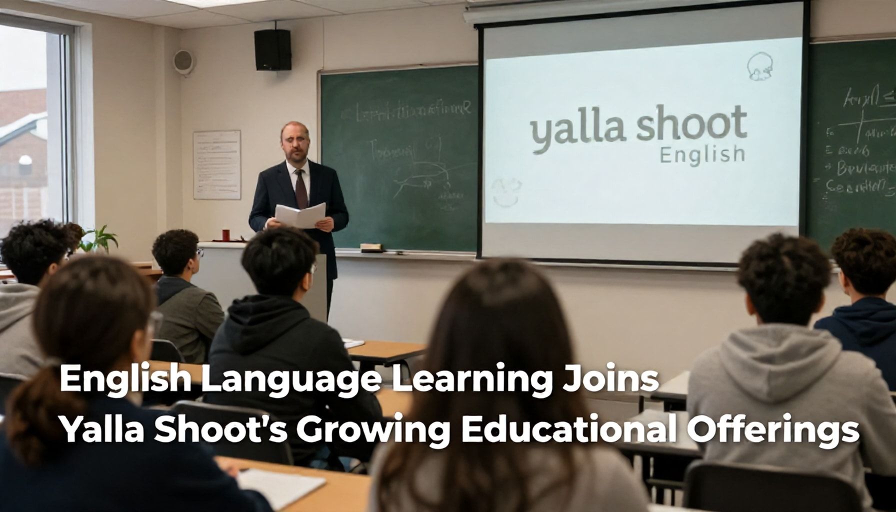 English Language Learning Joins Yalla Shoot's Growing Educational Offerings