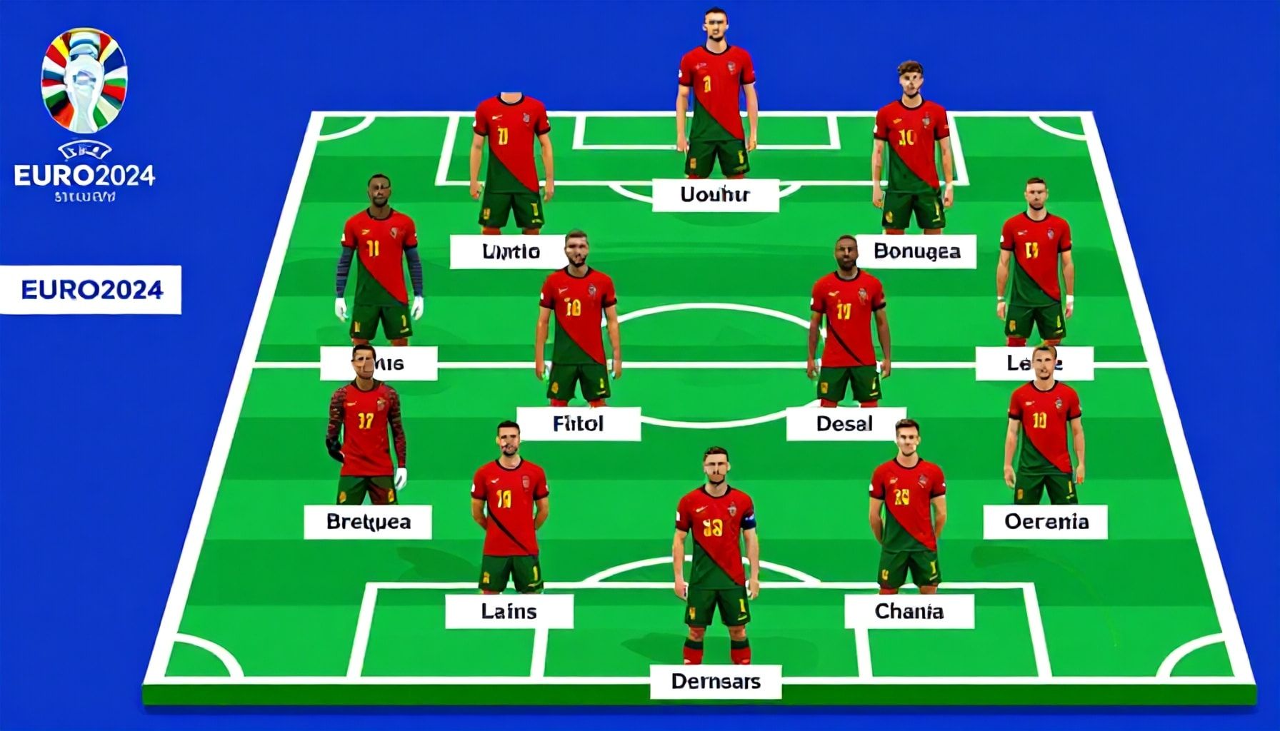 Euro 2024 squads: Portugal and Denmark make final selections