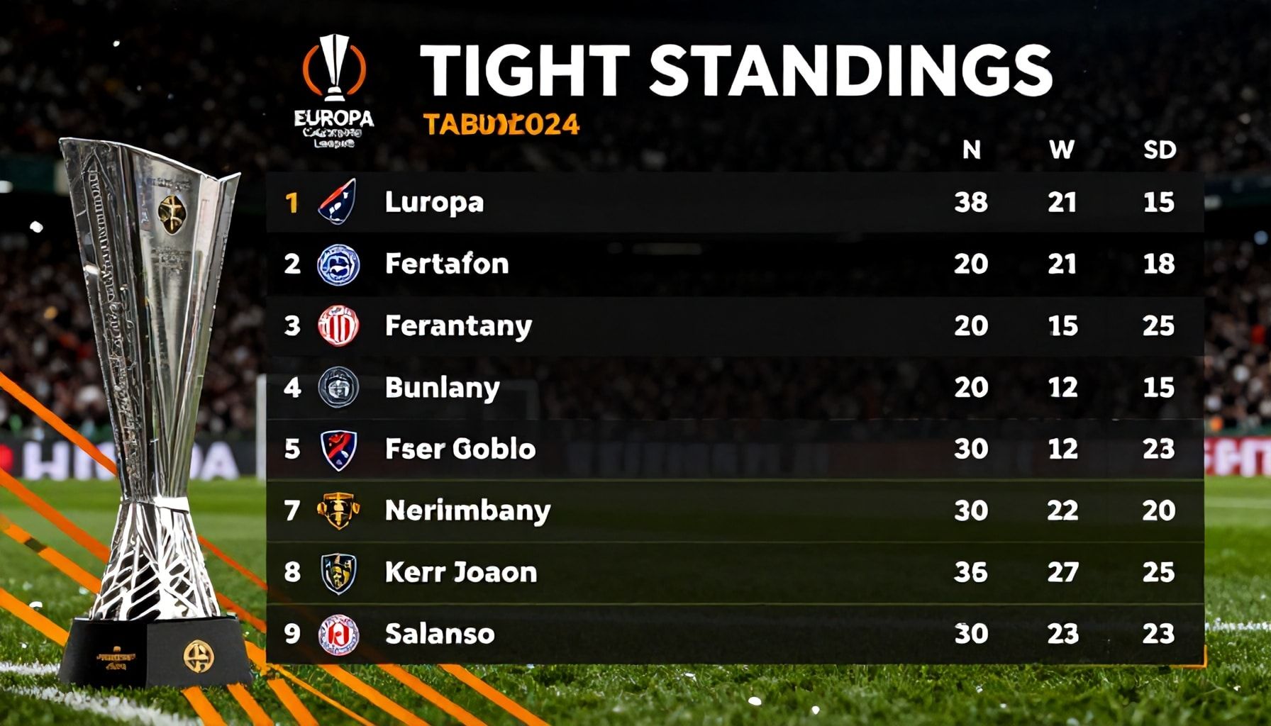 Europa Conference League: Tight Standings Ahead of Pivotal Matches