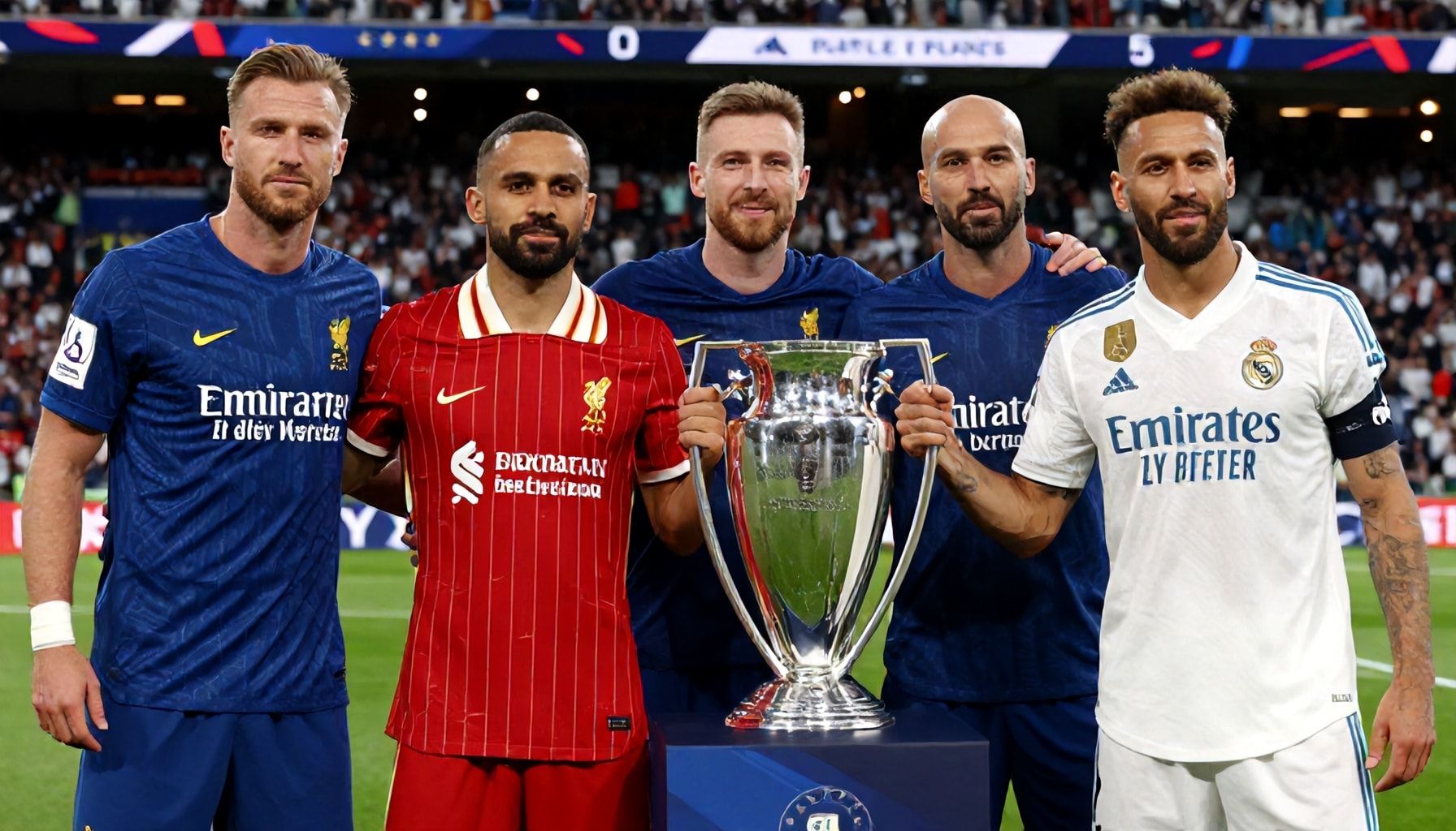 European heavyweights meet at Stade de France for prestigious trophy