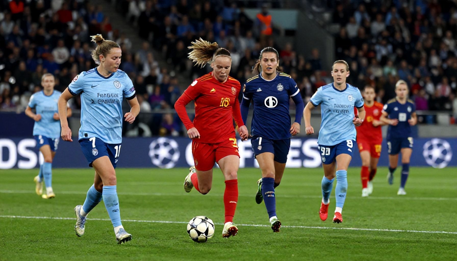 European Women's Football Elite Compete Tonight