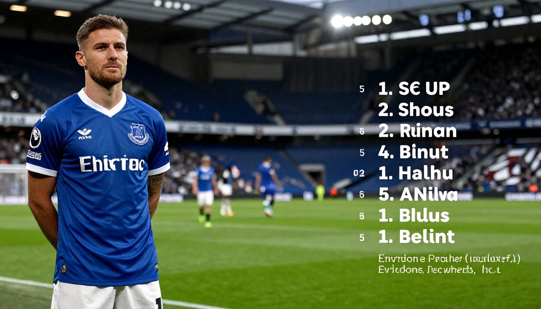 Everton and Fulham Finalise Lineups for Crucial Premier League Showdown