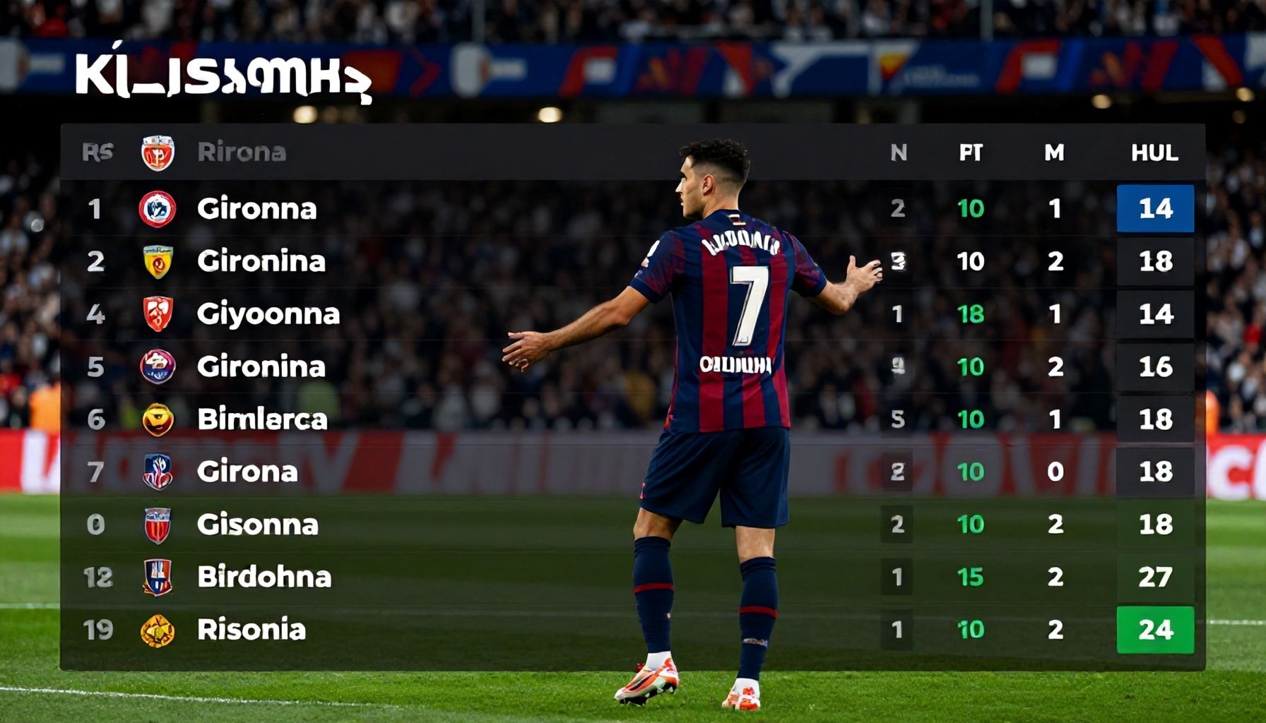 Expert reactions to Girona's rise in La Liga standings