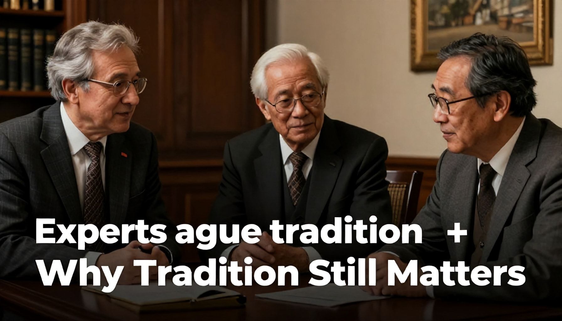 Experts argue tradition fosters identity and continuity