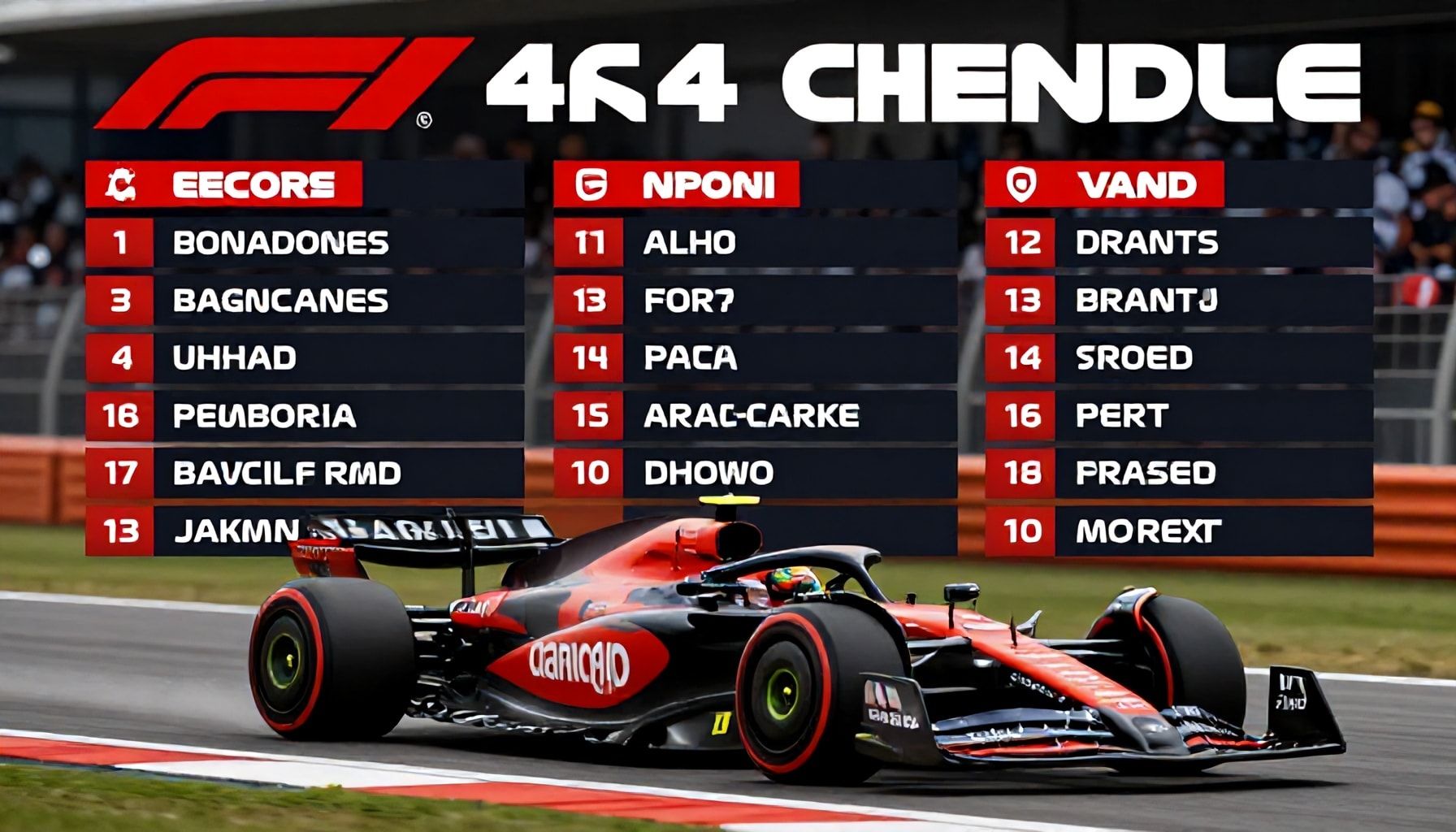 F1 Unveils Packed 2024 Calendar with Record-Breaking Schedule