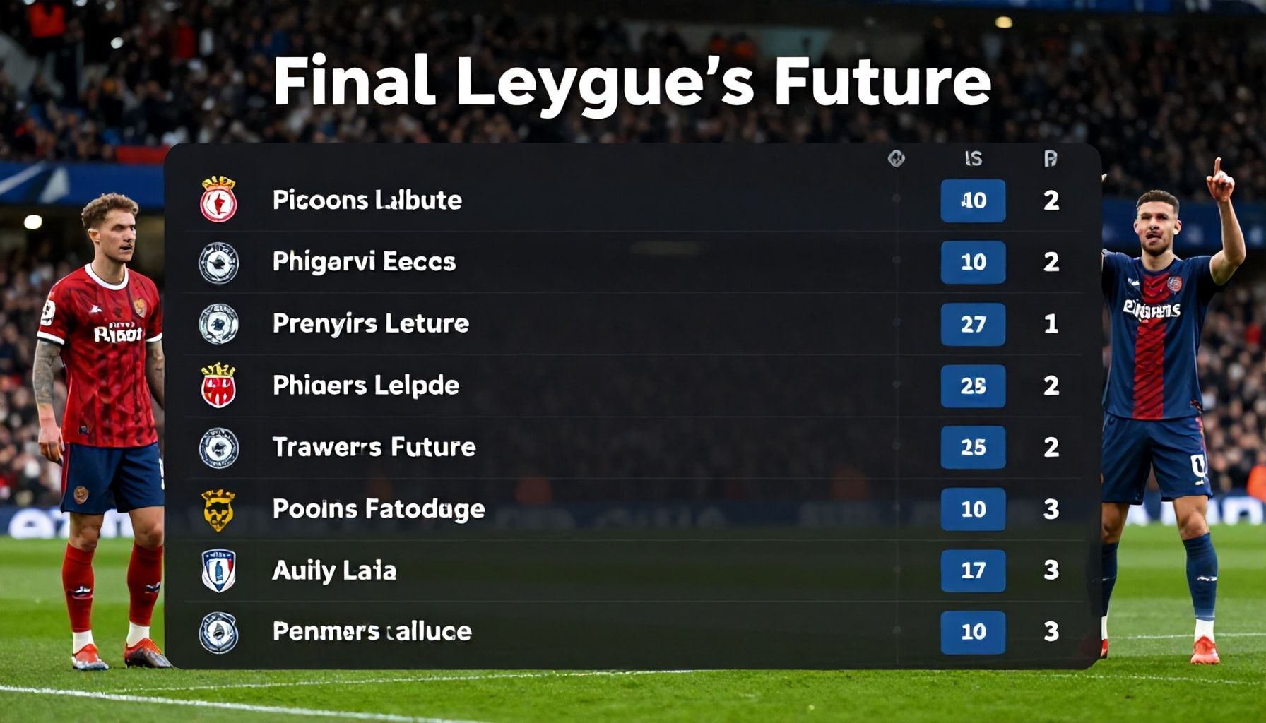 Final Day Showdowns Set to Shape League's Future