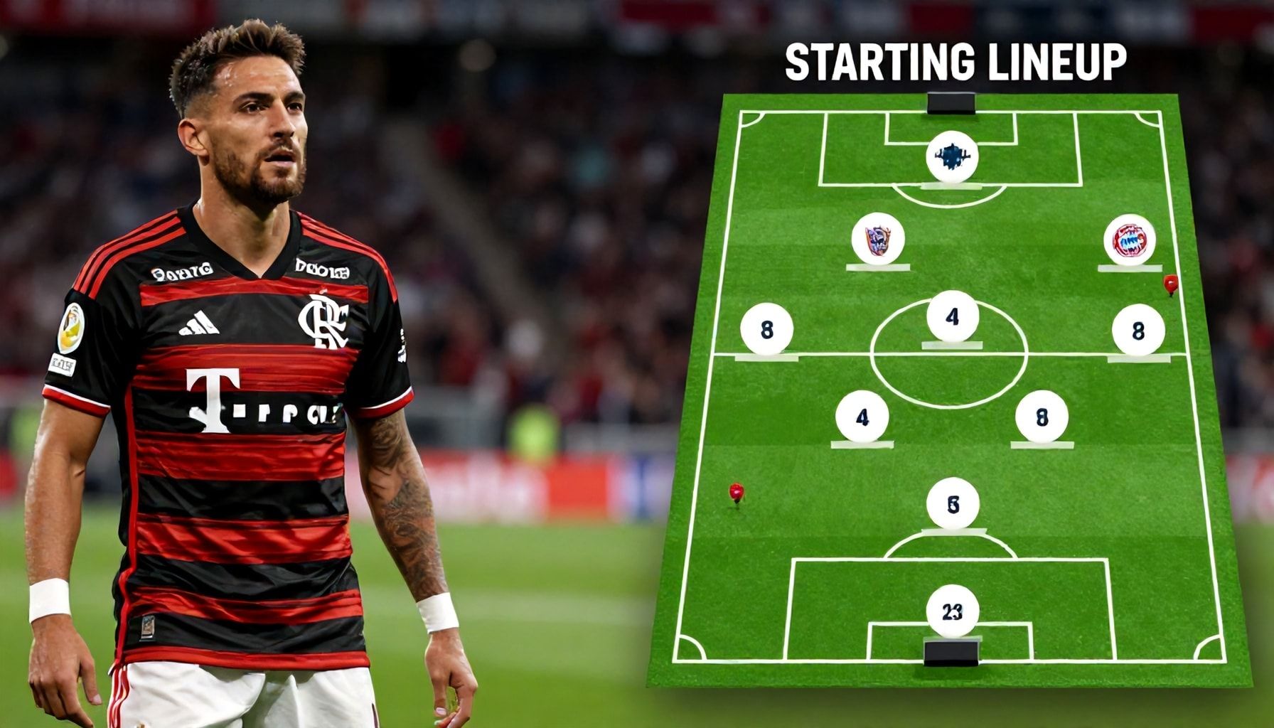 Flamengo and Bayern Munich Finalise Starting Lineups