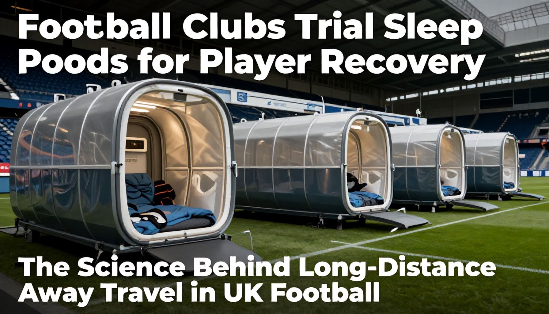 Football Clubs Trial Sleep Pods for Player Recovery