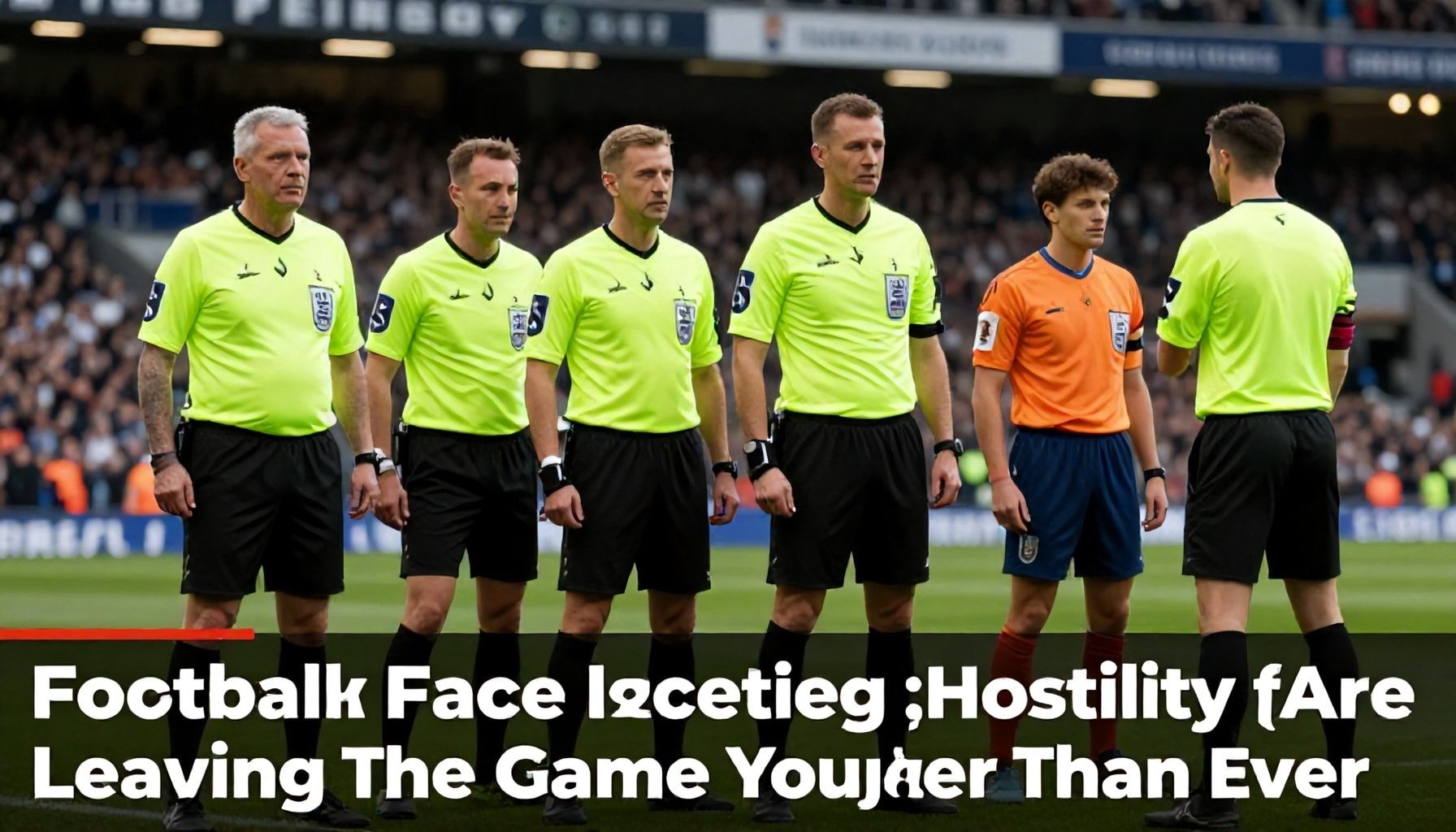 Football Officials Face Increasing Hostility from Players and Fans