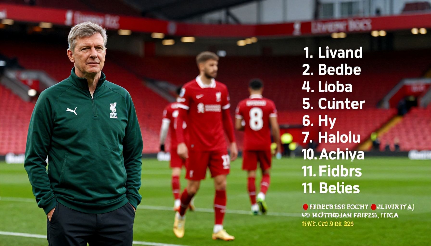 Forest Boss Steve Cooper Selects Surprise Starter for Liverpool Test