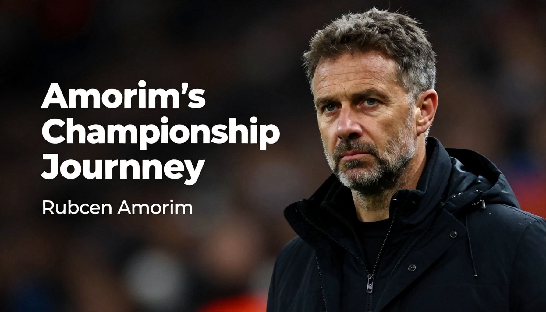 From Porto to Glory: Amorim's Championship Journey