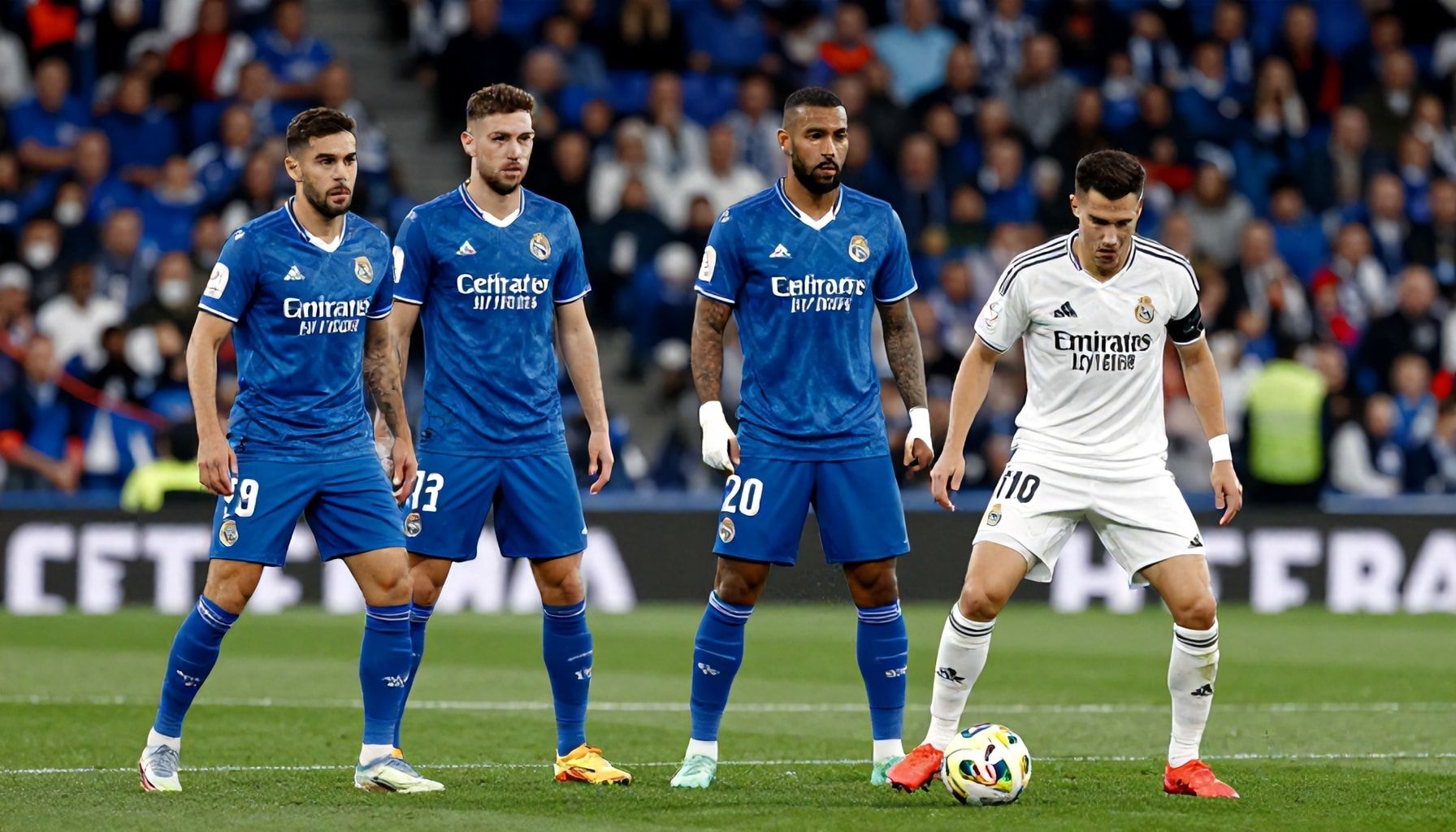 Getafe CF's defensive trio stands firm against Real Madrid's attacking threat