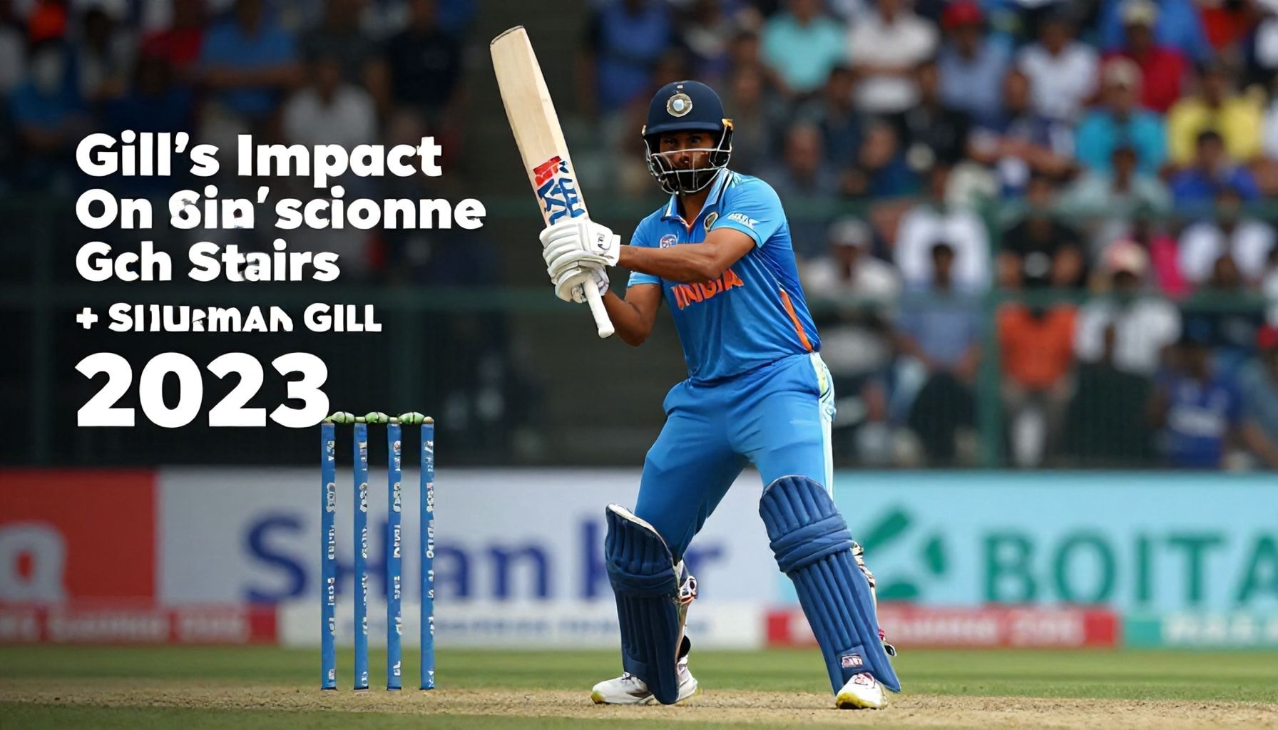 Gill's Impact on India's Cricket Scene in 2023