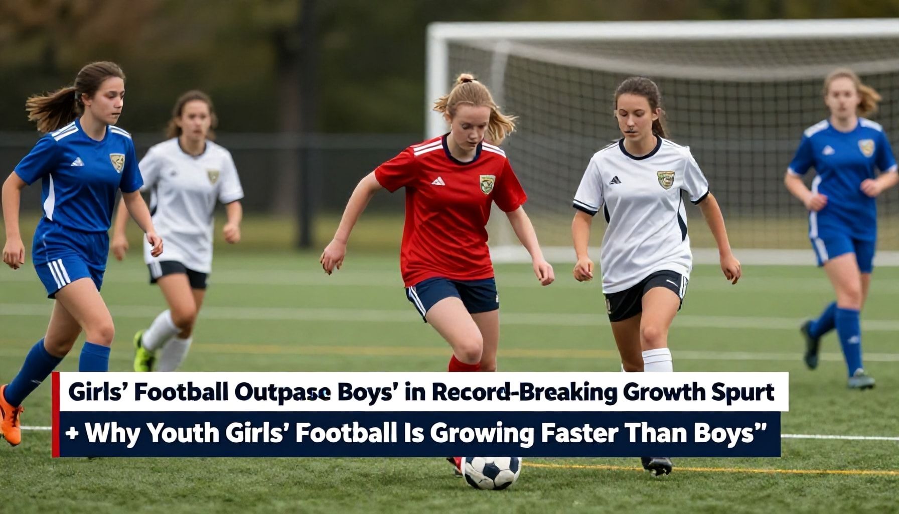Girls' Football Outpaces Boys' in Record-Breaking Growth Spurt