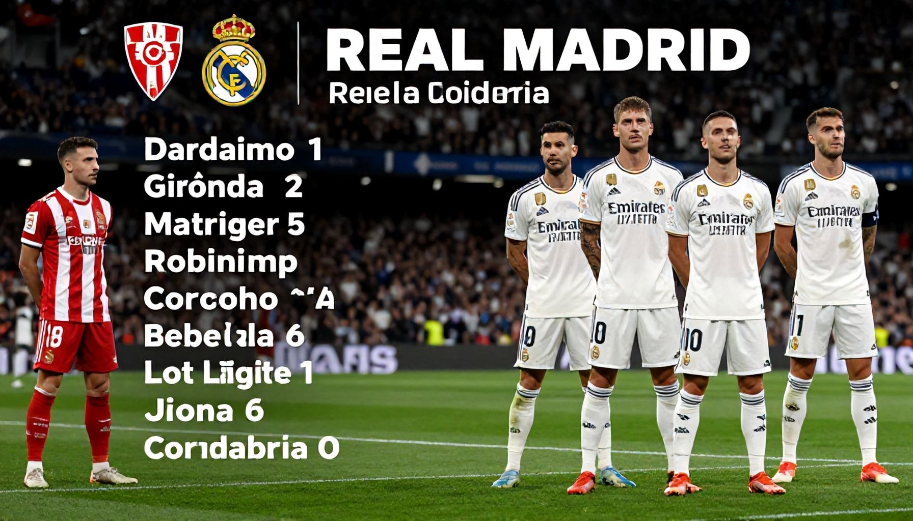 Girona FC aim to upset Real Madrid's La Liga title hopes