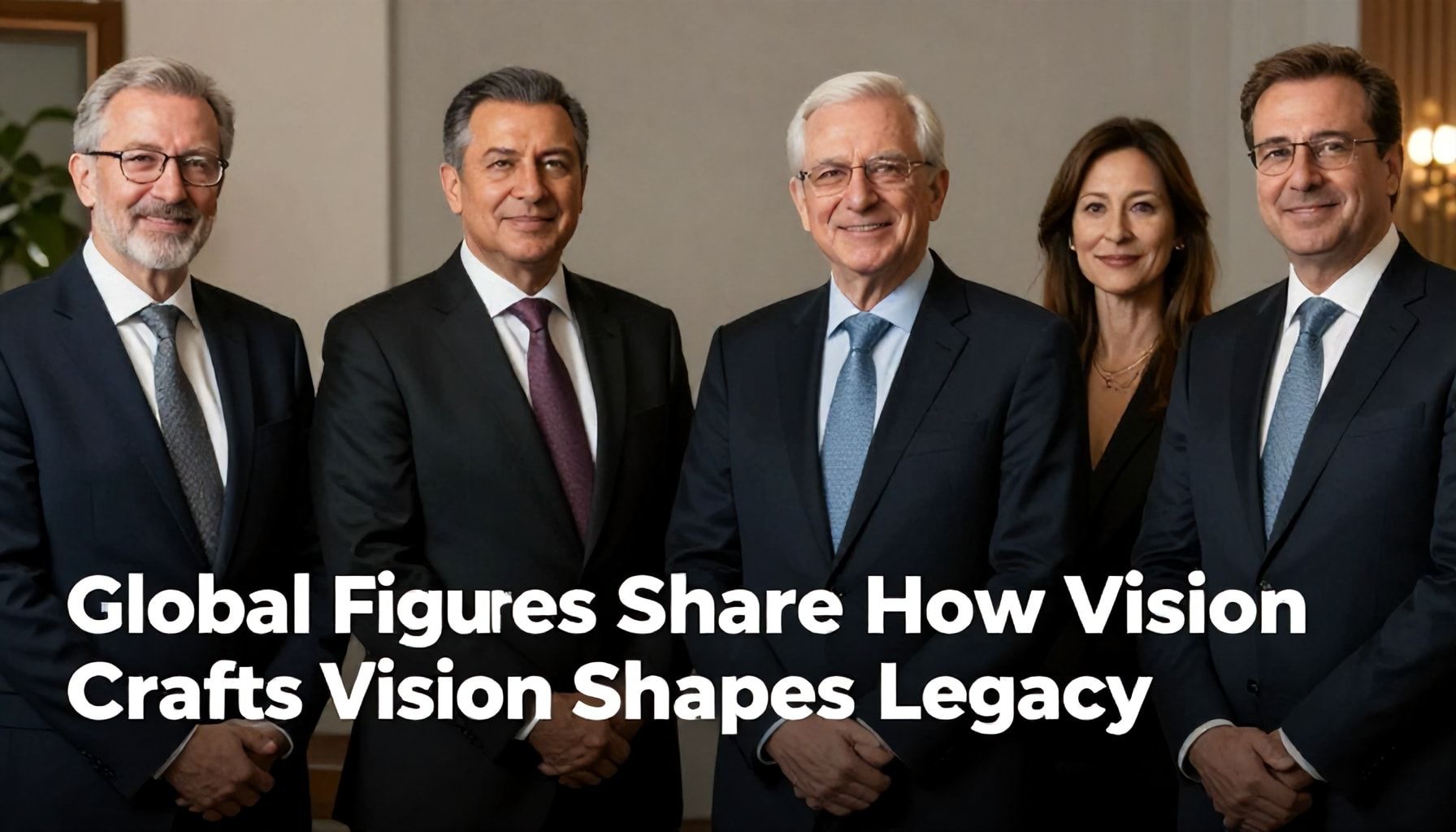 Global Figures Share How Vision Crafts Enduring Legacies