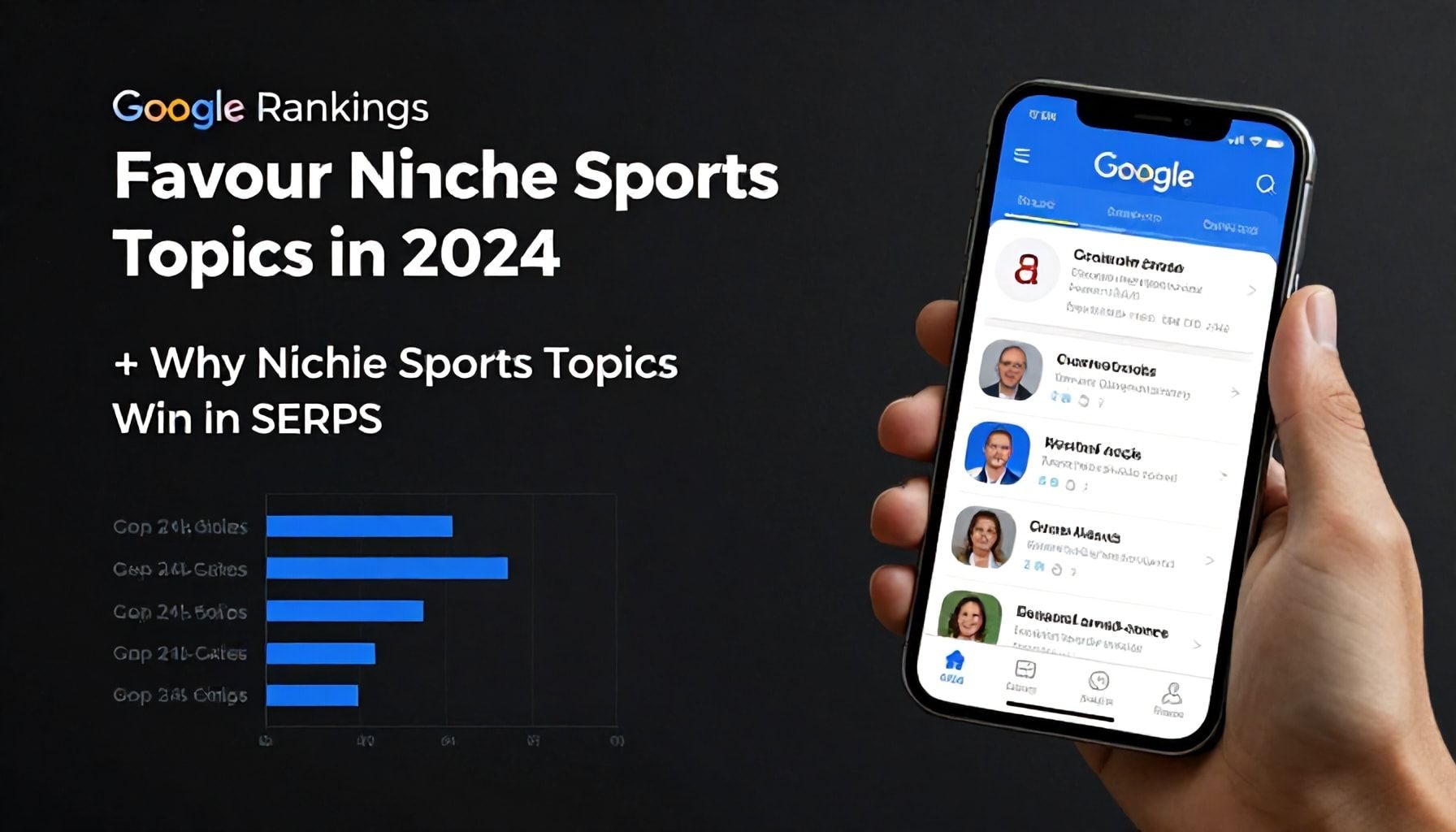Google Rankings Favour Niche Sports Topics in 2024