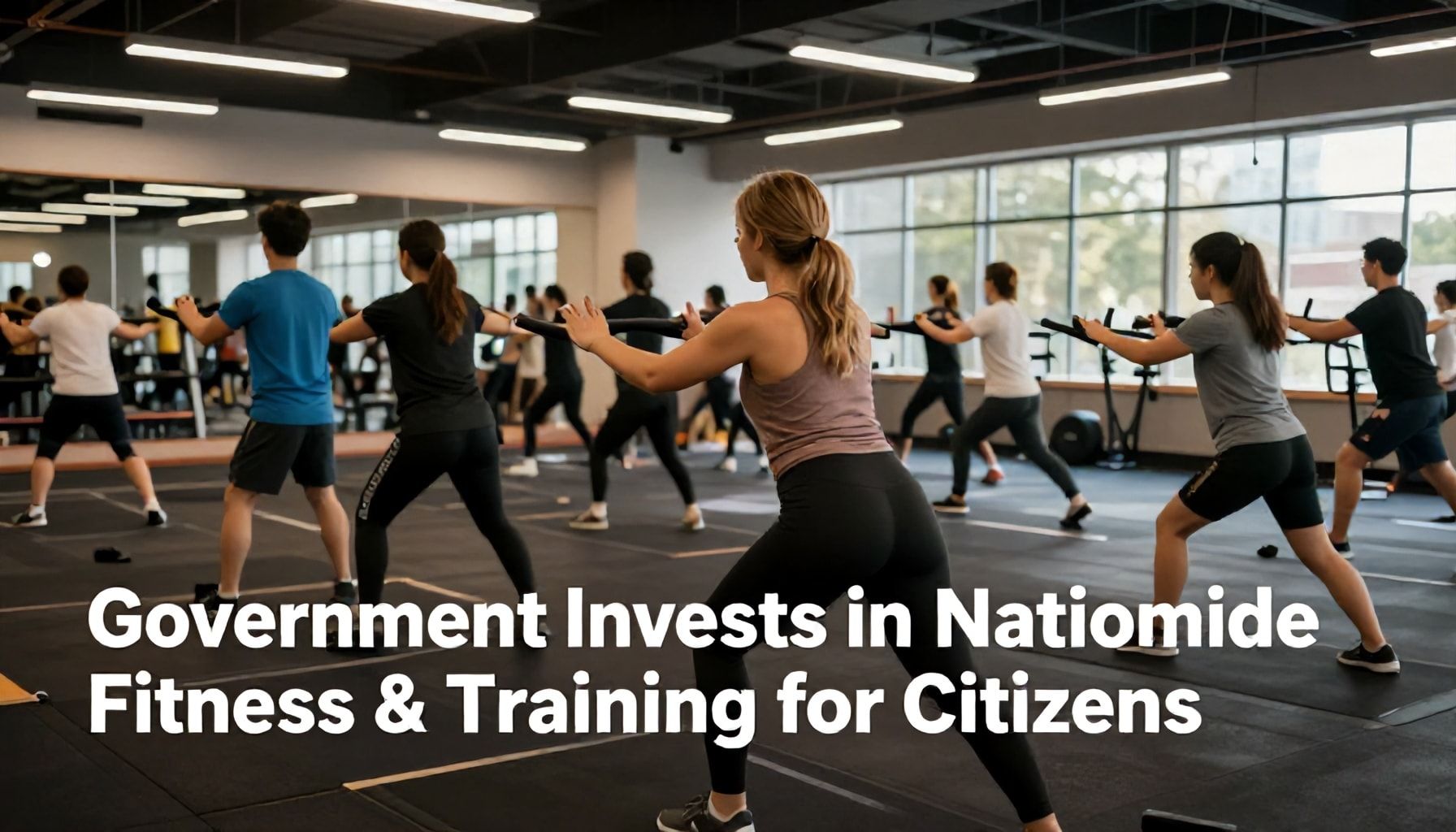 Government Invests in Nationwide Fitness Training for Citizens